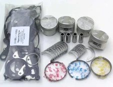 NIPPON RACING JDM B16A PR3 PISTONS RINGS BEARINGS RACE EENGINE KIT 81.50MM .020