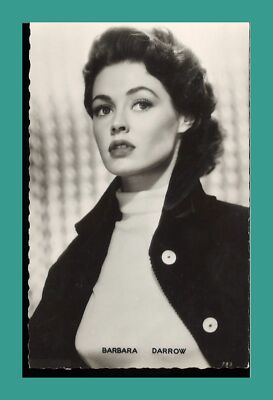 BARBARA DARROW | Schauspielerin | Starpostkarte