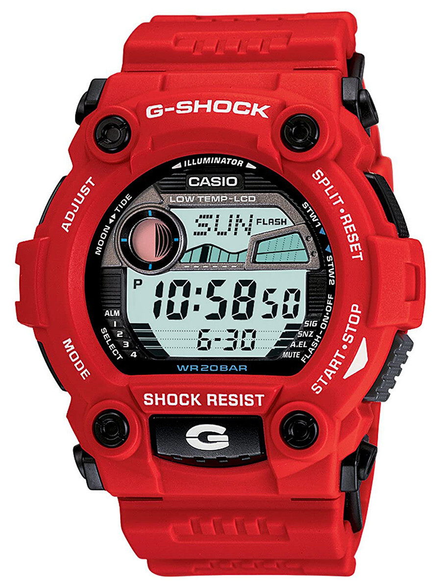 CASIO G-SHOCK レッド ブラック　3519JA BRAND NEW Casio G-Shock G-RESCUE Red Digital Mens Watch G7900A-4