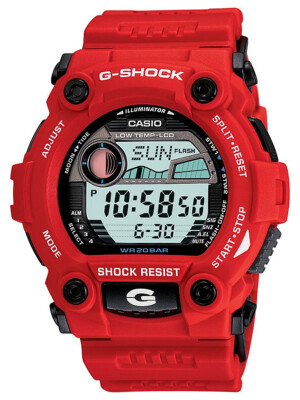 Casio G-Shock G-RESCUE Red Digital Sports Activity Watch G7900A-4