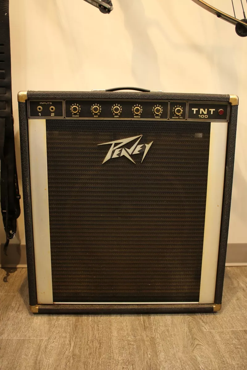Vintage Peavey TNT 100 45 Watt Bass Amplifier Made In USA Works Great