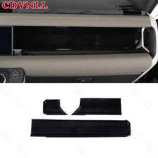 For Land Rover Defender 20-24 Bright Black Central Console Dashboard Panel Strip