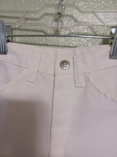 Vintage Kids/Youth Sears Pooh Collection Perma-prest Shorts White Size 5 As-Is - Picture 3 of 10