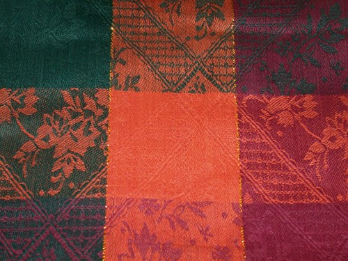 Cotton Park Cottage Tablecloth ~ Lattice Jacquard ~ 60" x 84" Rectangular *NEW* - Picture 2 of 3