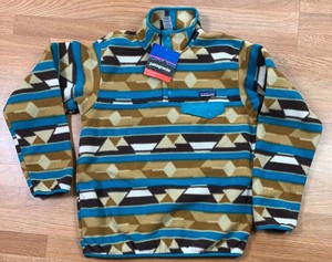 tribal print patagonia pullover