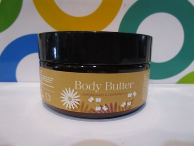 THE HANDMADE SOAP ~ LEMONGRASS & CEDARWOOD BODY BUTTER ~ 6.76 OZ