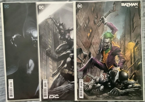 BATMAN #139, 140, 141 - ZDARSKY - MIND BOMB VARIANT SET (DC, 2023, First Prints)