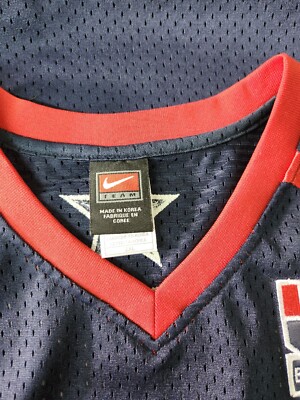 Nike Team USA 2006 Olympic FIBA Jersey #9 Dwayne Wade Navy Sz XXL