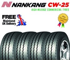 X4 185 13C NANKANG CW-25 COMMERCIAL / VAN QUALITY TYRES 185R13C 100/98Q