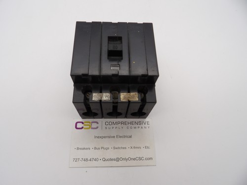 Disjoncteur Modulaire Eaton FAZ-C3/3-NA D'occasion - 3 Pôles, 3A, 480Y/277V, Pour Tableau électrique Industriel