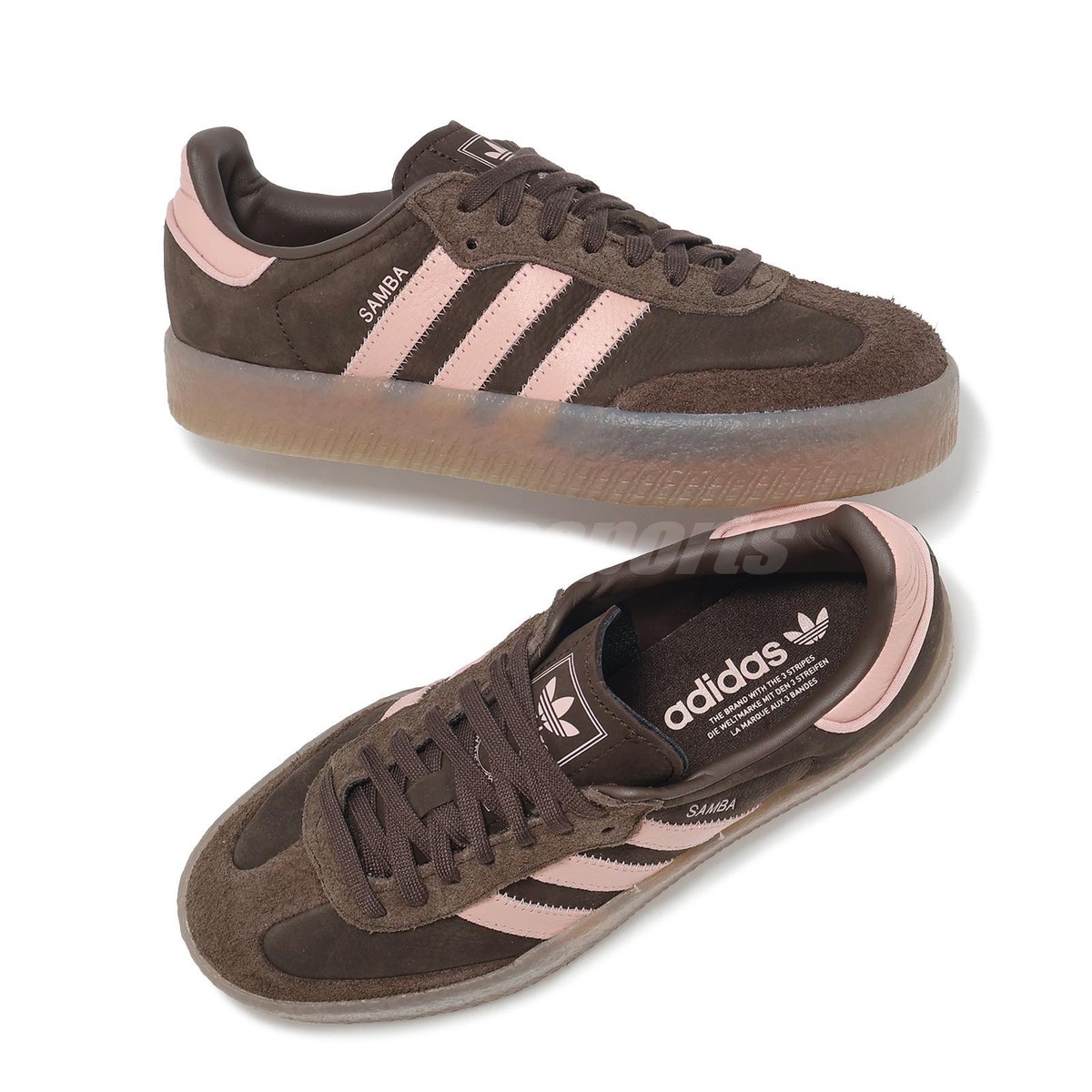 adidas Originals Sambae W Dark Brown Wonder Mauve Women