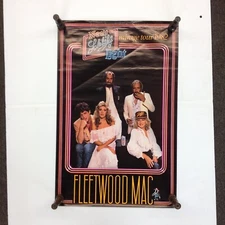 Vintage 1982 Fleetwood Mac Mirage Tour '82 Schlitz Light Beer Promotional Poster