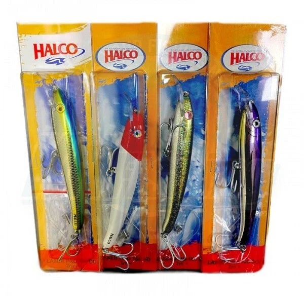 Señuelos de fundición de arrastre duro HALCO LASER PRO 160 DD atún albacora 160 mm 30 gr 2 m Foto 4 de 4