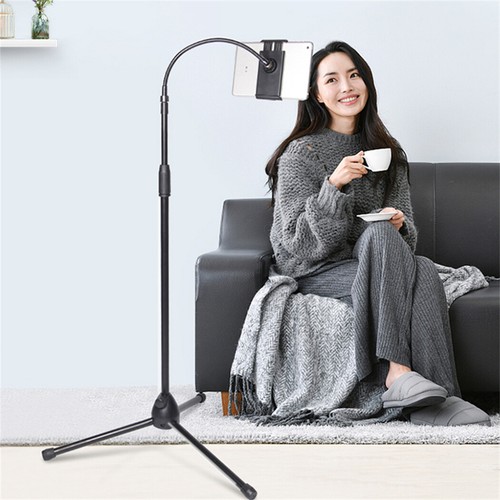 Adjustable Floor Selfie Ring Light Stand 4 Phone Holder/Tablet Tripod Stand USA - Picture 46 of 56