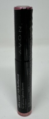 Sealed Avon Ultra color rich brilliance Lip Gloss lipstick - pink icicle N01