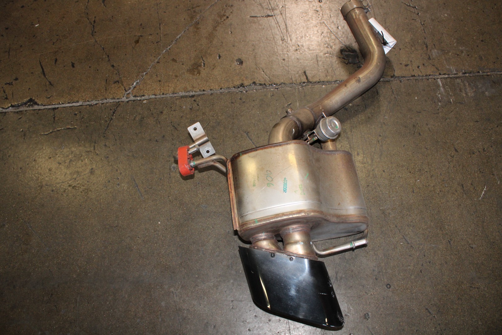 Maserati Granturismo, GranCabrio, LH, Left, Muffler, Scratched, Used, P/N 262203