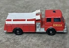 Matchbox Lesney Denver Fire Pumper Engine Truck Red No 29 England 1/64 1966