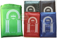 BULK Mini Pocket Portable Travel Prayer Mat Islamic Prayer Rug Muslim Carpet