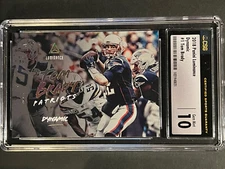 2018 Luminance Patriots Bucs Tom Brady #1 - SP Gold Dynamic - CSG 10 GEM MINT