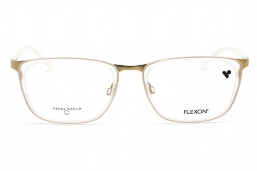 FLEXON FLEXON E1139 971 Eyeglasses Matte Crystal Gold Frame 54mm - Picture 2 of 4