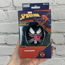BITTY BOOMERS 2" Marvel Bluetooth Speaker Black VENOM Spider Man NEW IN BOX