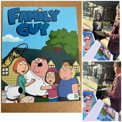 Alex Borstein Signed Family Guy Poster Autograph Lois Griffin Proof SWAU COA