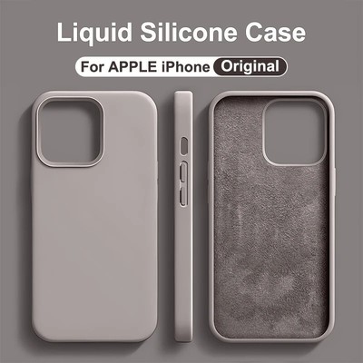 Hülle für iPhone 11 15 Pro Max 2024 Design (Flüssiges Silikon)