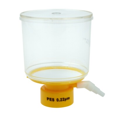 CELLTREAT 500mL Bottle Top Filter, PES, 0.22, 90mm, 24/Case, Sterile, #229717