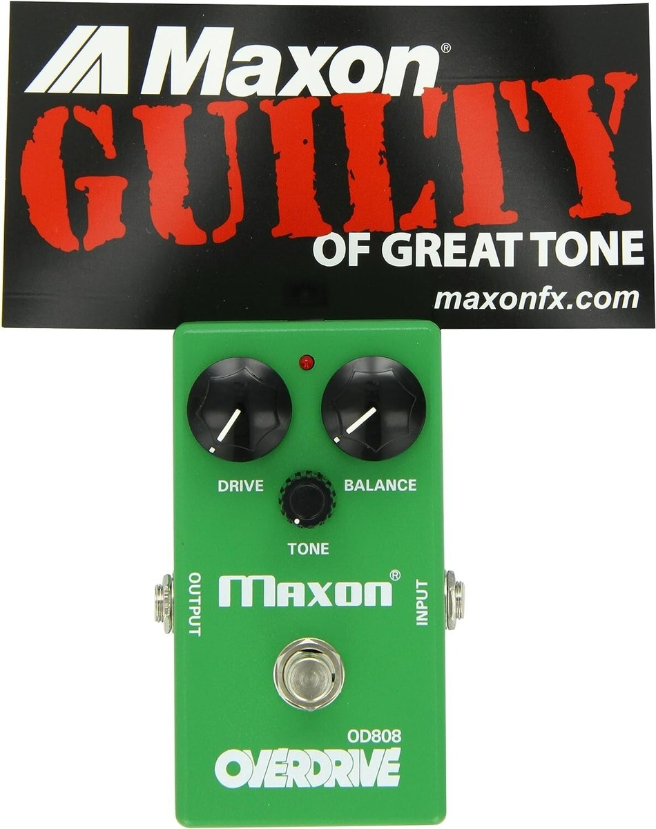 【大特価】Maxon OD808＋AC210 Maxon OD-808 – United States