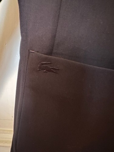 Veste Lacoste VH7825 00 MXQ blazer élégant vente en gros bleu marine taille 52 M/L 100% laine NEUF