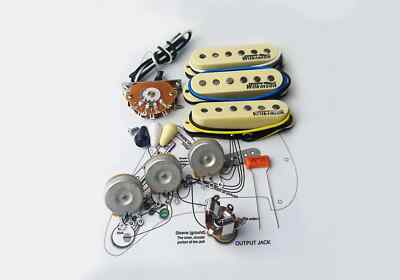 Wilkinson WVS 60's 5 SSS Single Coil Guitar Pickup with  Wiring Kit 1 Set