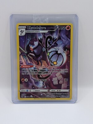 Pokémon Chandelure TG04/TG30 LOR Lost Origin Trainer Gallery NM