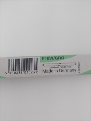  1x SYLVANIA Gro-Lux  T8 18W Grolux Leuchtstoff Lampe Leuchtstoffröhre Aquarium