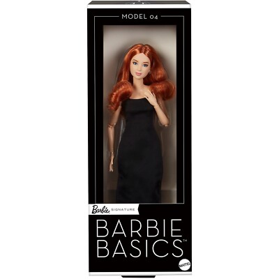 Barbie Signature 2025 Barbie Basics Puppe Model 04 Redhead, Kayla/Lea, MTM #JBH74