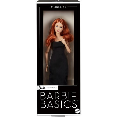 #ad Barbie Signature 2025 BARBIE BASICS Doll MODEL 04 Redhead Kayla Lea MTM #JBH74 GBP 39.99
