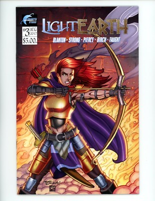 Light Earth #3 2017 NM No Gravity Studios Comics Archer Cover Comic Indy