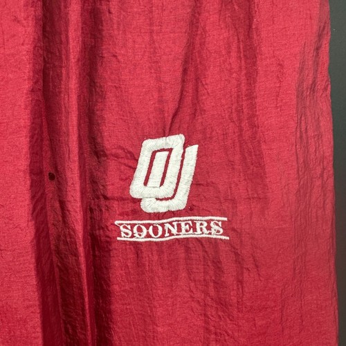 Pantaloni a vento vintage OU Sooners taglia large discrete condizioni - Foto 8 di 12