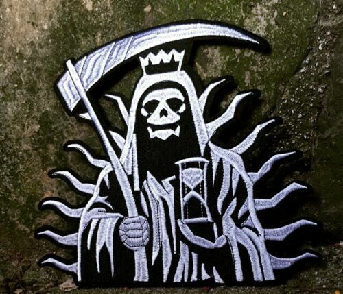 Sew on patch grim reaper ak47 san judas gallo santa muerte jesus malverde weed - Picture 21 of 21