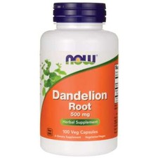 NOW Foods Dandelion Root 500 mg 100 Veg Caps