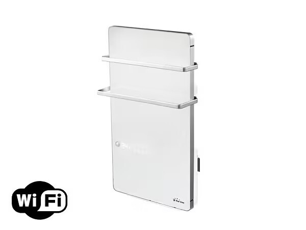 Sèche-serviette en verre radiateur salle de bain WIFI 2000W connecté programmable numérique