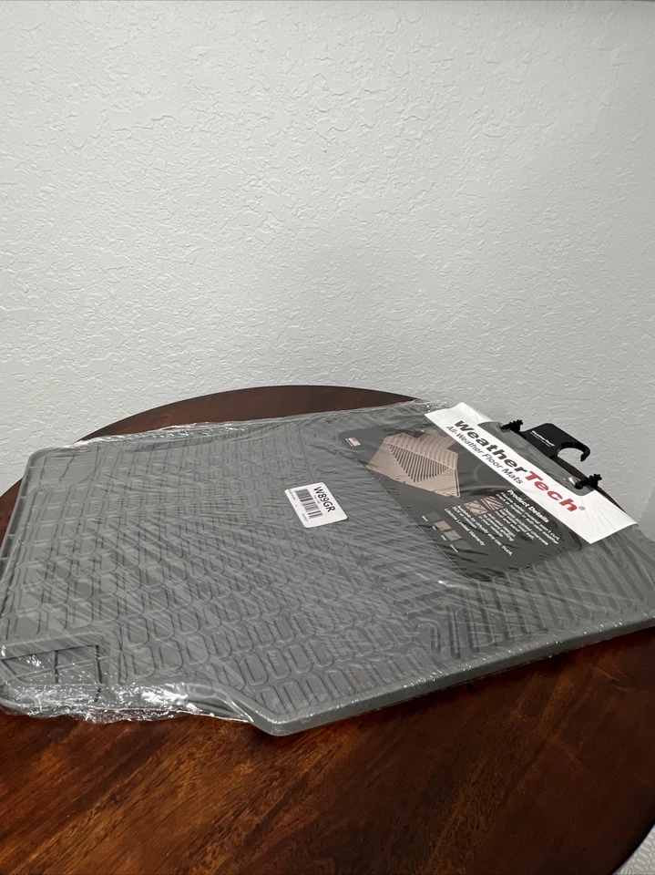 WeatherTech All-Weather Floor Mats for Chevy Malibu / Saturn Aura 1st Row Grey - Image 4 of 4