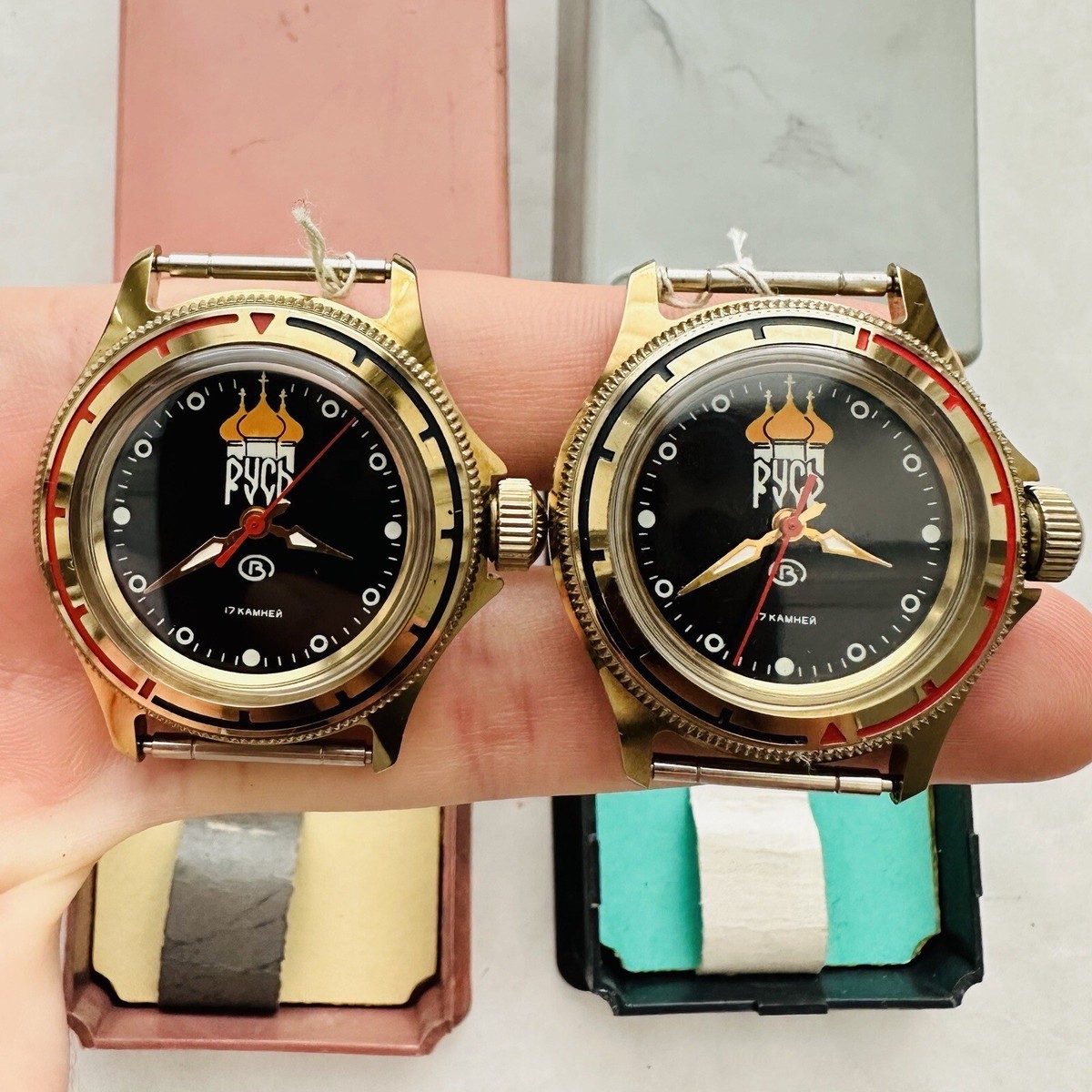 RARE NOS Military Small Vostok RUS Komandirskie USSR Watch 90's