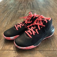 Under Armour Jet '21 "Black/Pink" Grade School Boys' Basketball Shoe Size 6Y