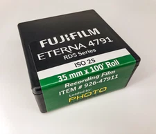 100' Roll of Fujifilm RDS Eterna 4791 ISO 25 35 mm