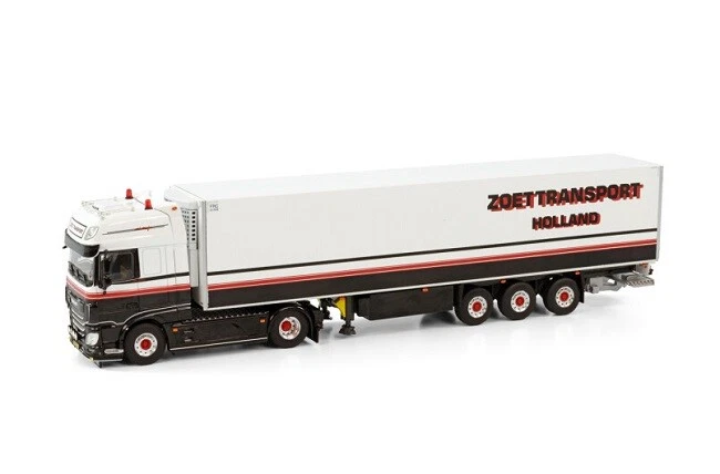 WSI 1/50 DAF XF SUPER SPACE CAB MY2017 4X2 REEFER TRAILER 3 AXLE Model toys - Image 2 of 4