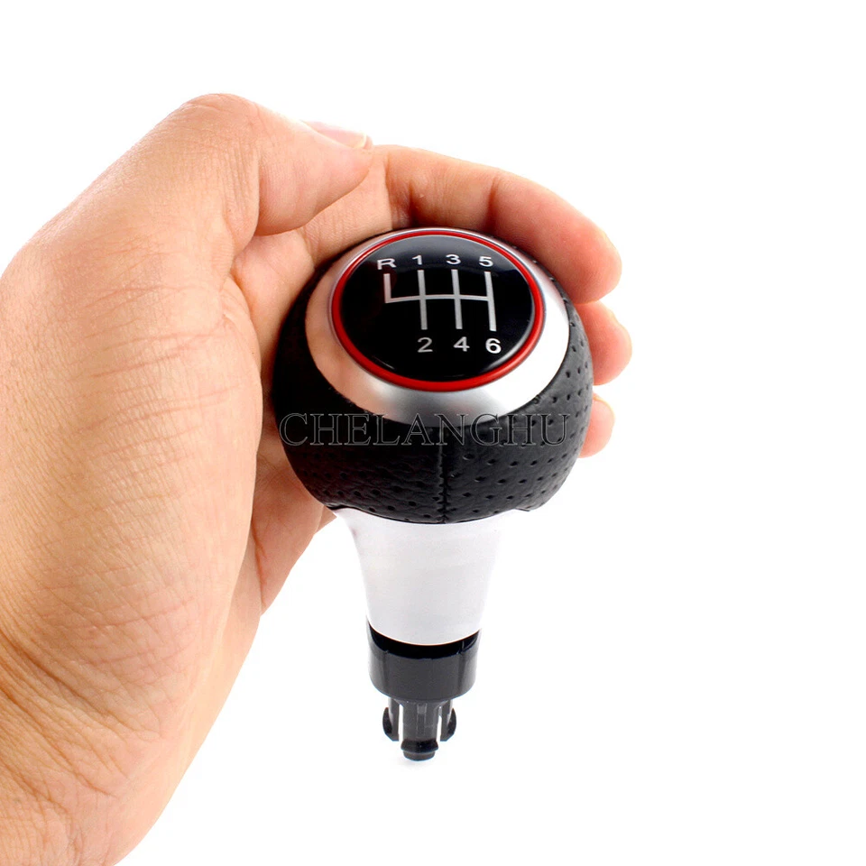 6 Speed Refit Remodel Gear Shift Knob For Audi TT TTS A3 S3 A4 S4 A5 S5 A6 S6 A7 - Image 2 of 4