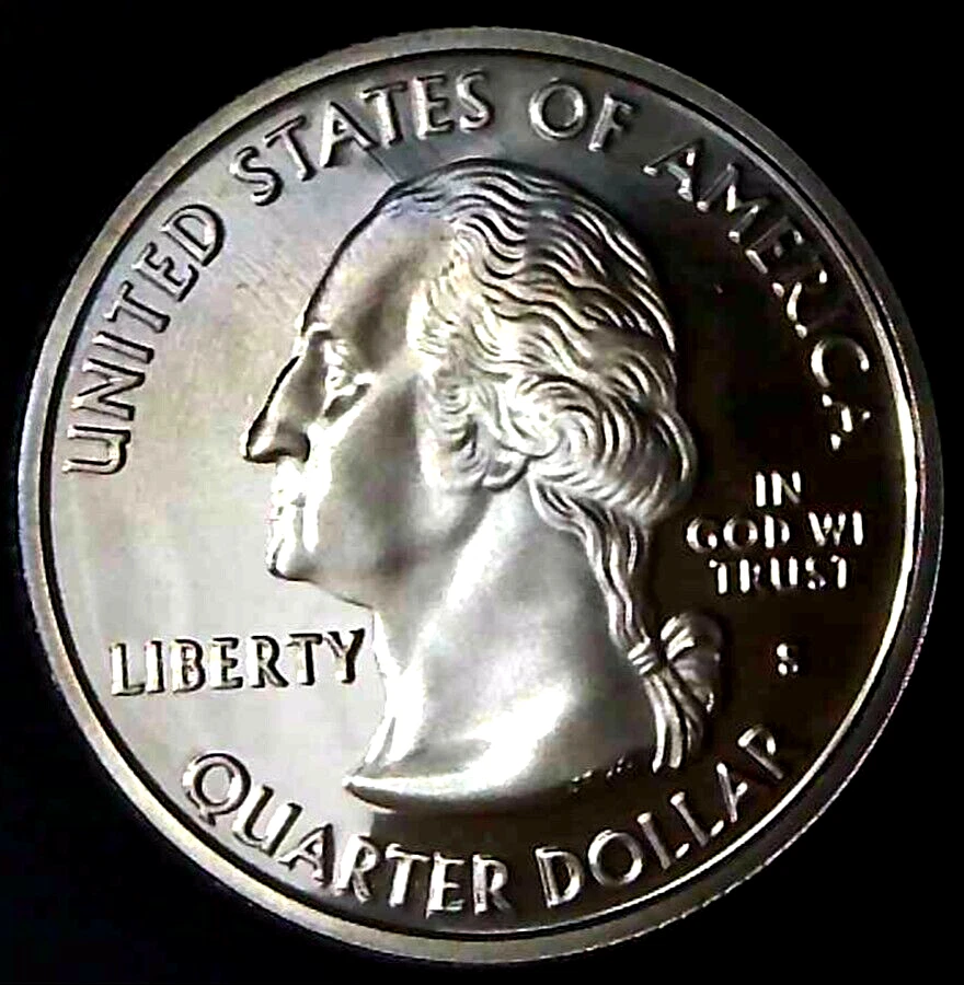 2005-S 25C State Quarter West Virginia GDC Proof CN CLAD 22rr1015-1 - Image 2 of 2