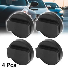 4pcs 0.87"x2.36" Jack Pad Support Rubber Frame Rail Protector Adapter for BMW
