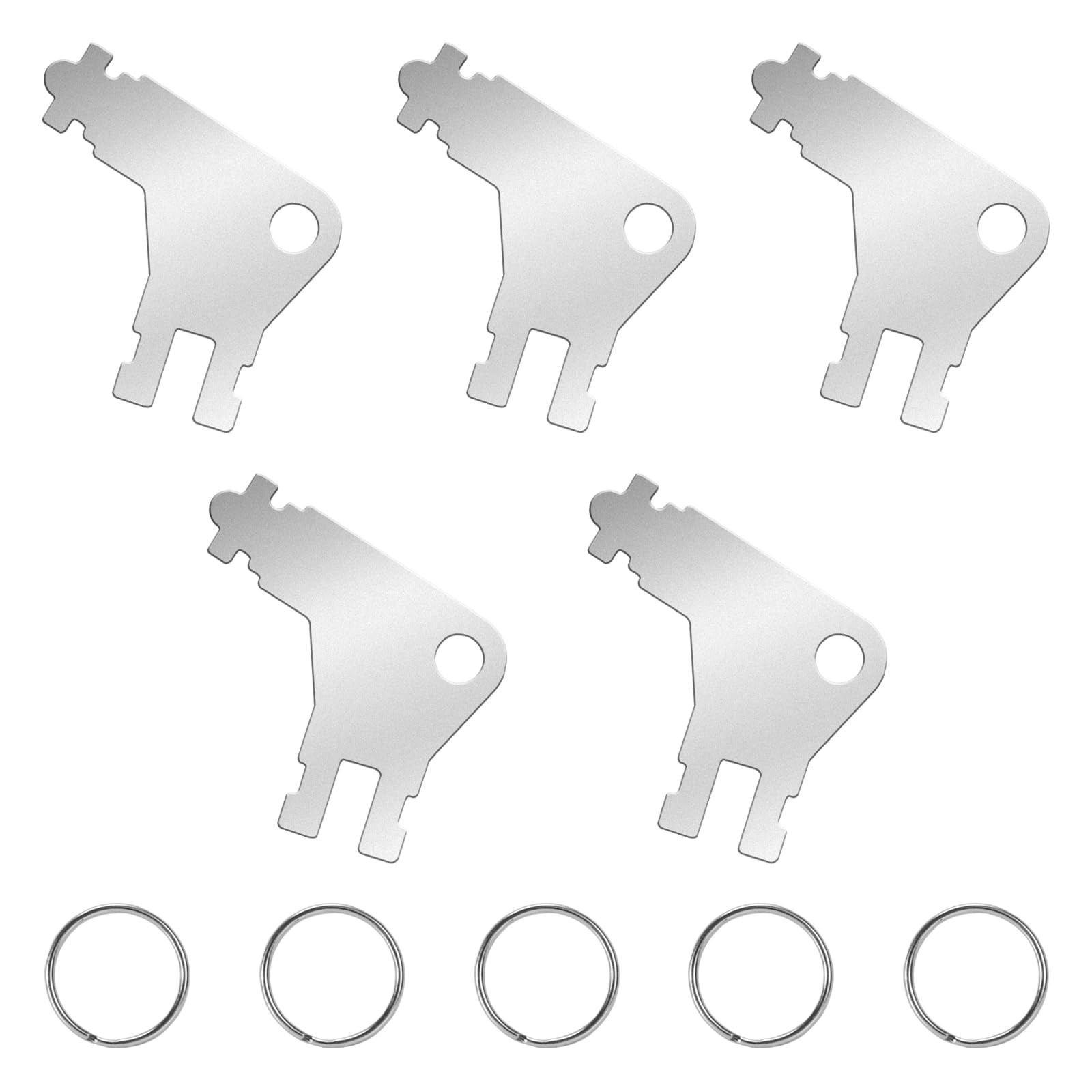 5Pcs Paper Towel Dispenser Key, Universal Replacement Key Compatible with Geo...