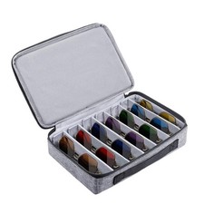 -Sonnenbrillen-Organizer-Etui, Verstellbarer Schlitz für Mehrere Brill7234